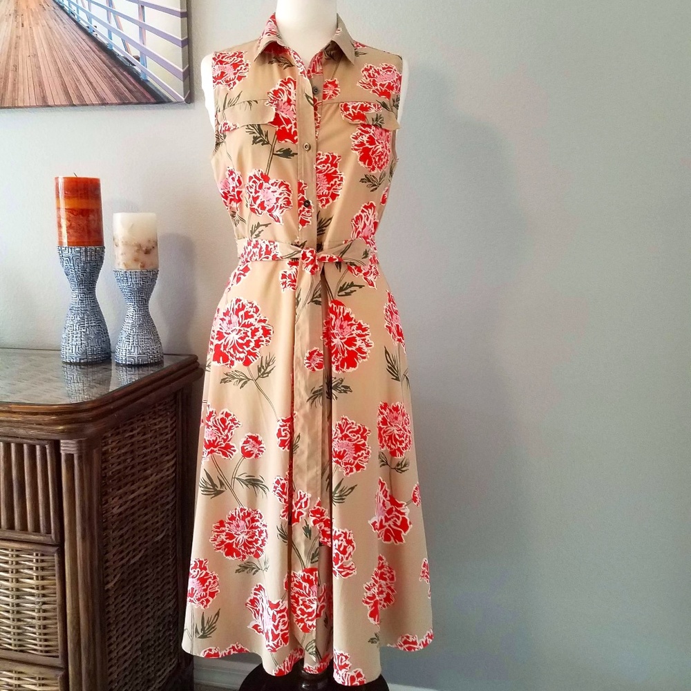 Banana Republic, shirt dress.